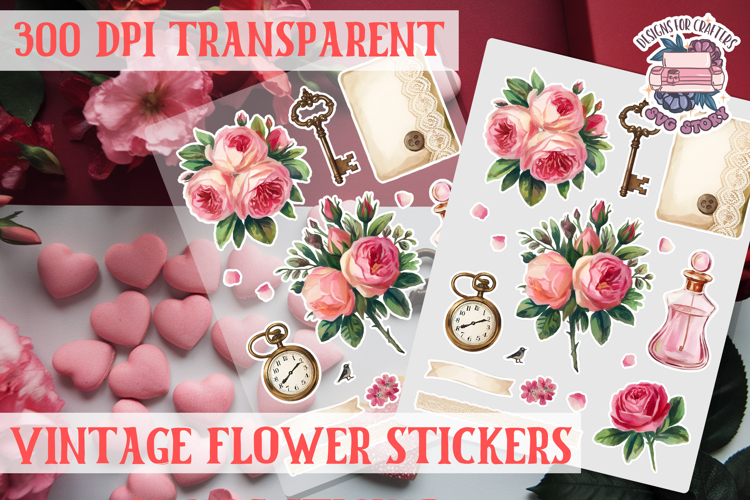 Retro Flowers Svg Image 11
