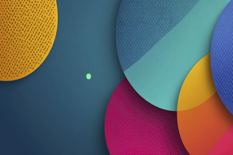 Layered Geometric Shapes Background Wallpaper