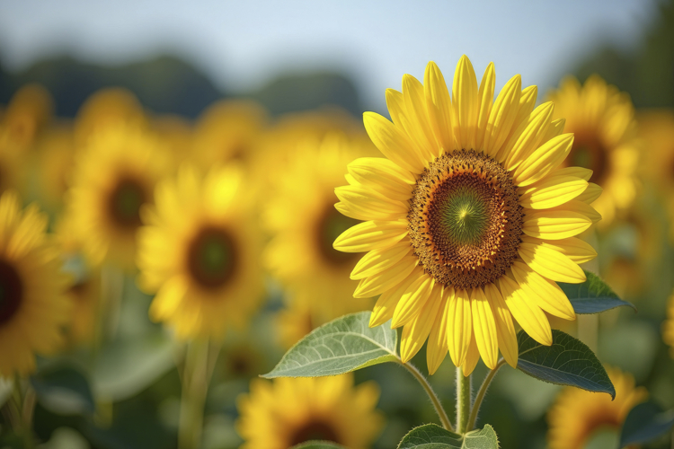 Sunflower Background Image 23