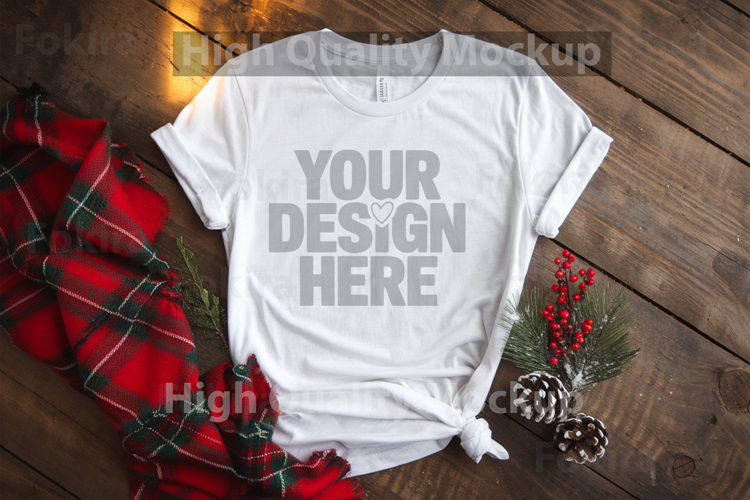 White Christmas Background Image 16