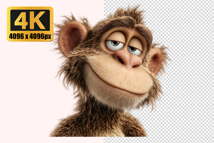 Cartoon Monkey Transparent PNG
