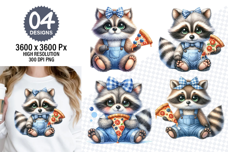 Raccoon Illustration Image 7