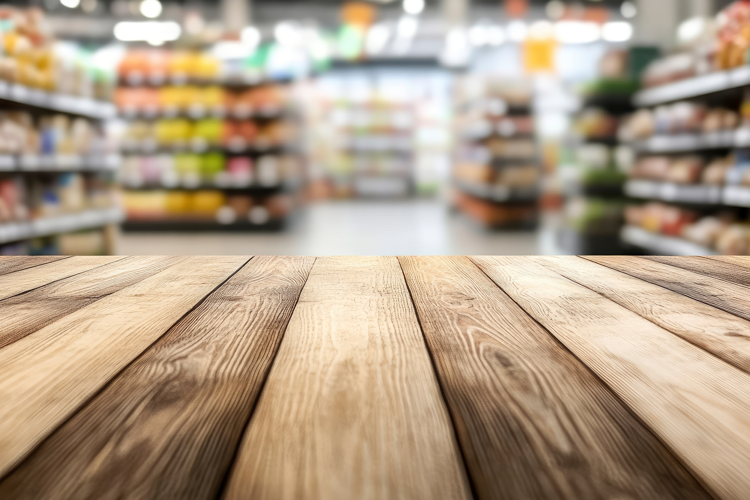 Empty Wooden Table Background Wallpaper