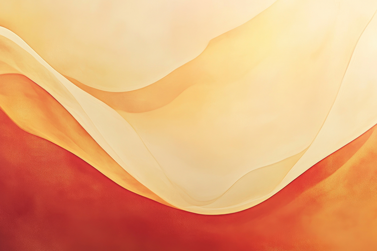 Orange and Yellow Wave Background Wallpaper
