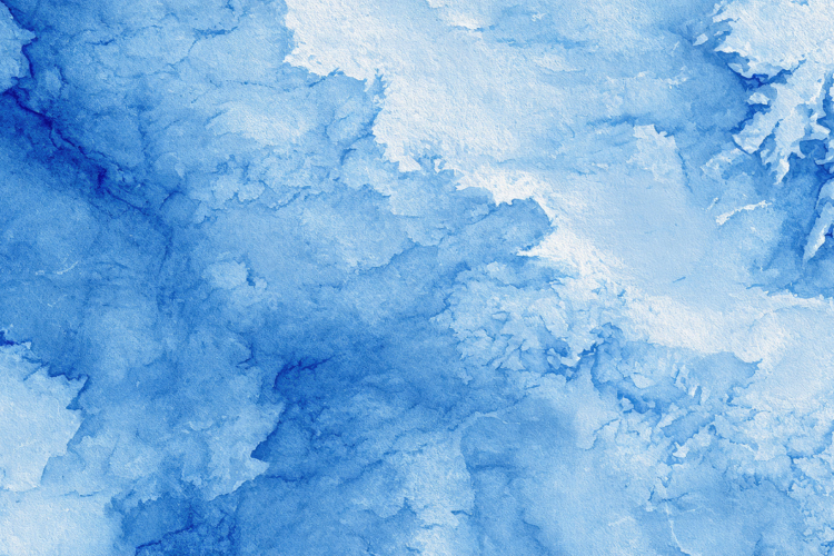 Dark Blue Watercolor