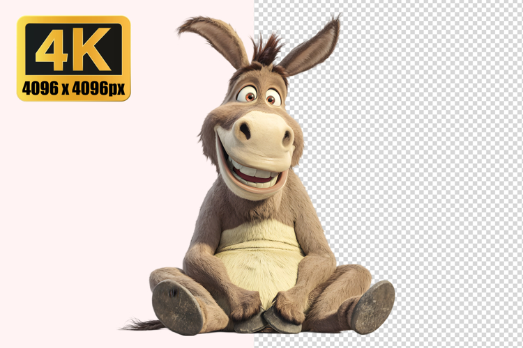 Donkey Clipart Image 12
