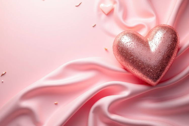Pink Heart Background Image 8
