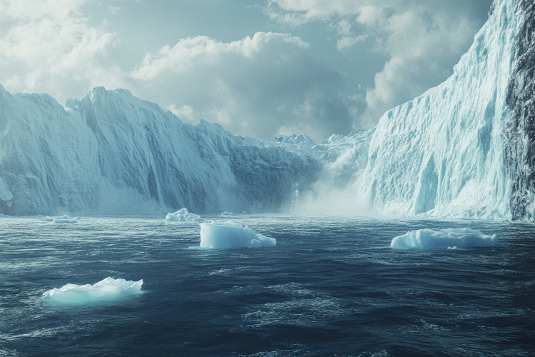 Glacier Background Wallpaper