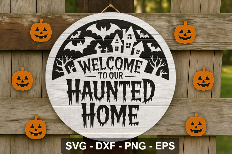 Halloween Welcome Sign Image 5