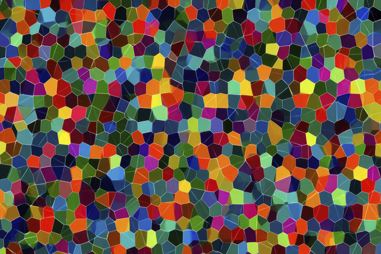 Colorful Mosaic Pattern Background