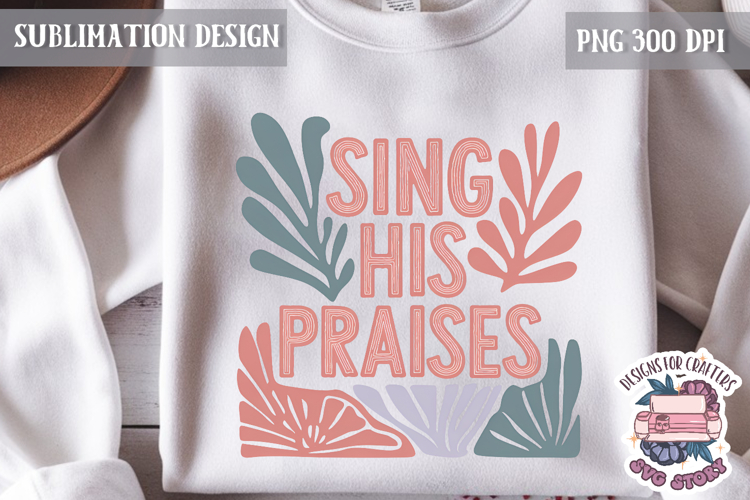 Bible Quote Sublimation Design Jesus Cross Modern Abstracts example image 1