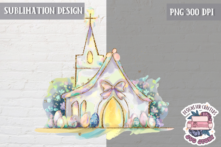 Easter Sublimation Design PNG Soft Palette Brush Strokes