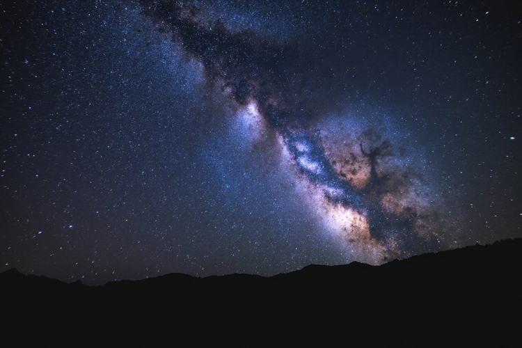 Milky Way Background Wallpaper