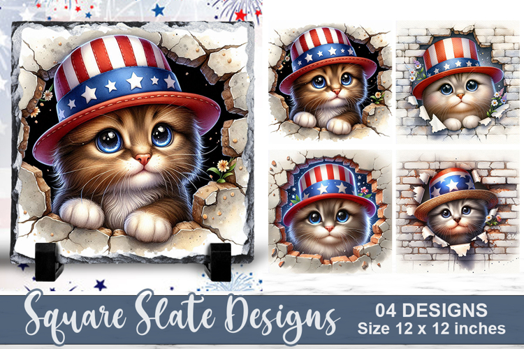 American Flag Clipart Image 14