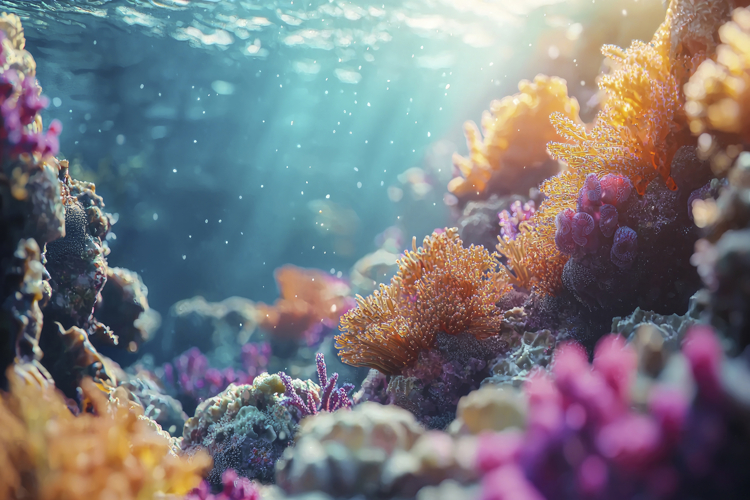 Soft Coral Background Wallpaper