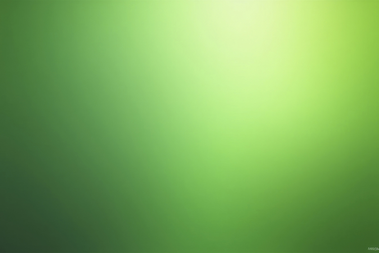 Blurred Green Gradient Background Wallpaper