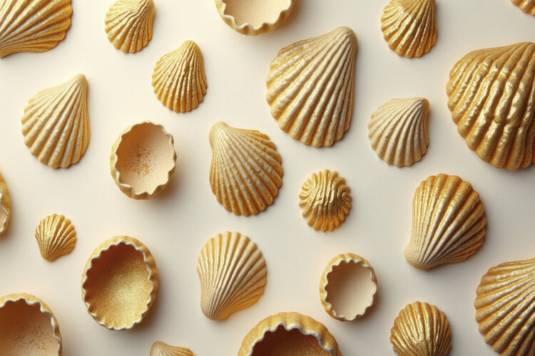 Seashells Background Wallpaper example image 1