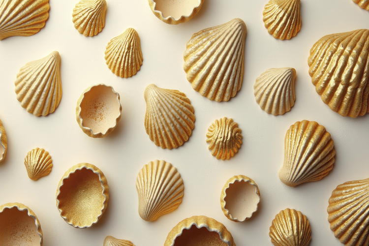 Seashells Background Wallpaper