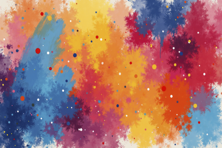 Vibrant Abstract Artwork Background Wallpaper