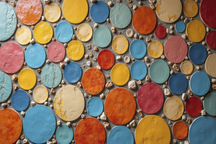 Abstract Mosaic Art Background Wallpaper