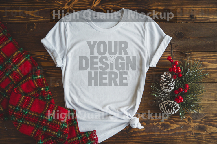 White Christmas Background Image 11