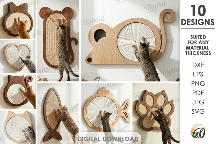 3d Cat Svg Image 16