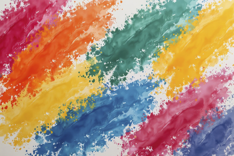 Splattered Paint Background Wallpaper