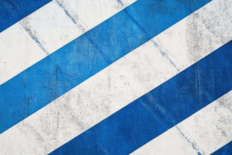 Blue and White Striped Background Wallpaper