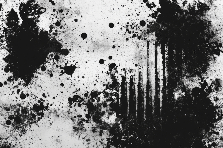 Black and White Grunge Texture Background Wallpaper