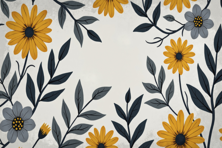 Flowers Texture Image 12