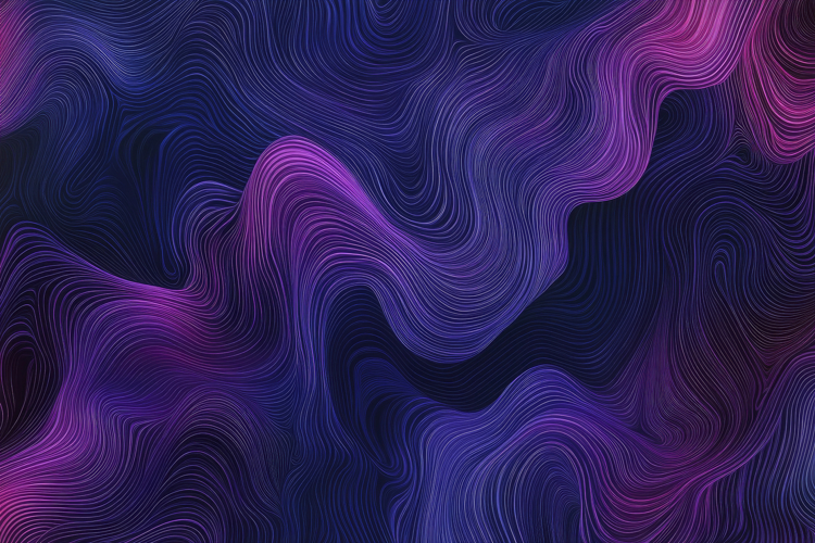 Neon Waves Background Wallpaper example image 1