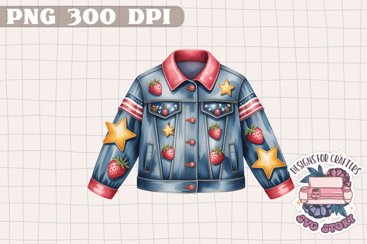 4th of July PNG Sublimation Strawberry berries Patriotic