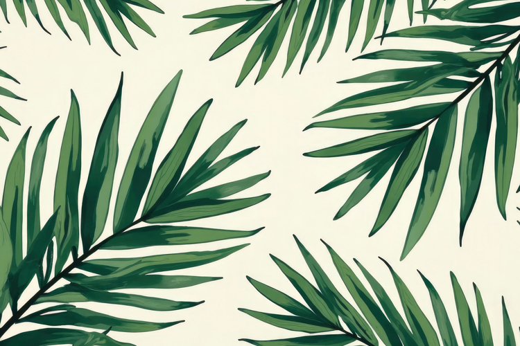 Palm Leaf Background