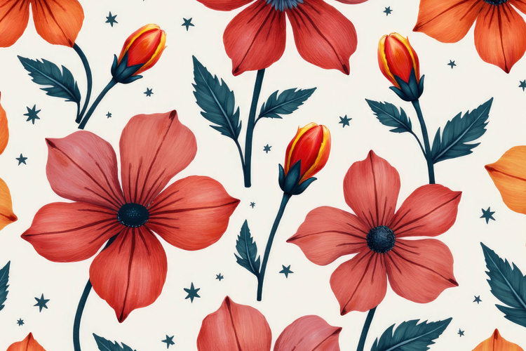 Floral Pattern Background