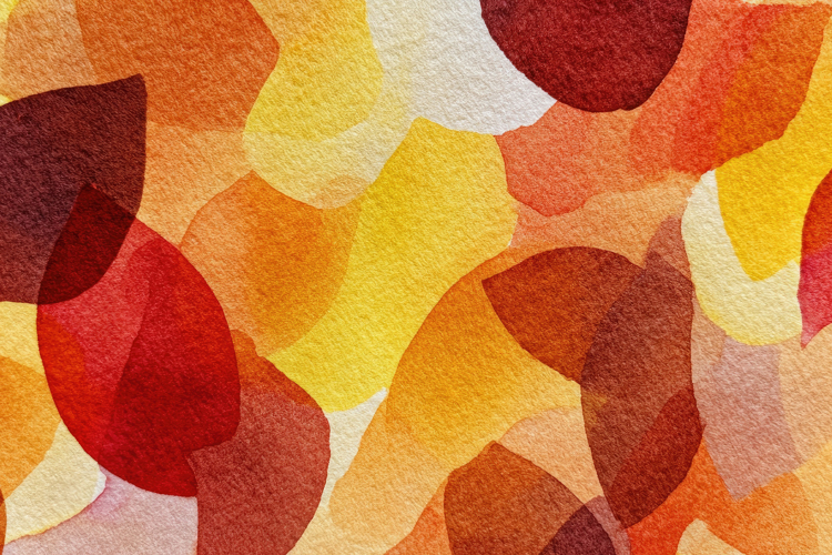 Abstract Watercolor Painting Pattern