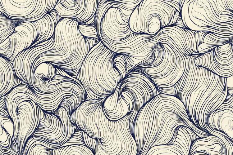 Abstract Line Art Background Wallpaper