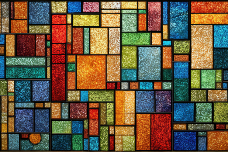 Stained Glass Texture Image 20