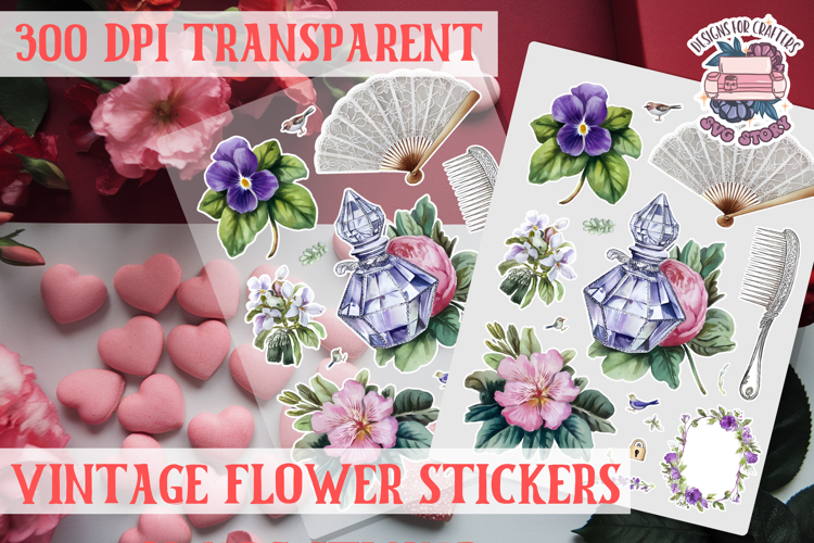 Retro Flowers Svg Image 10