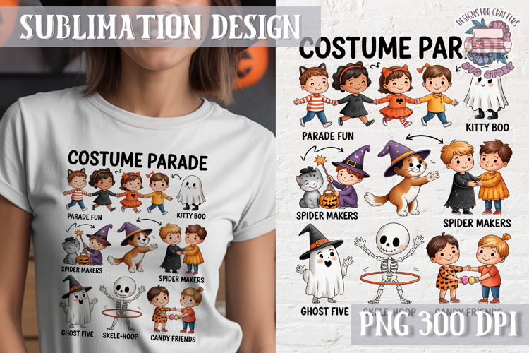 Cute Halloween Clipart PNG Sublimation Cozy Ideas Tshirt