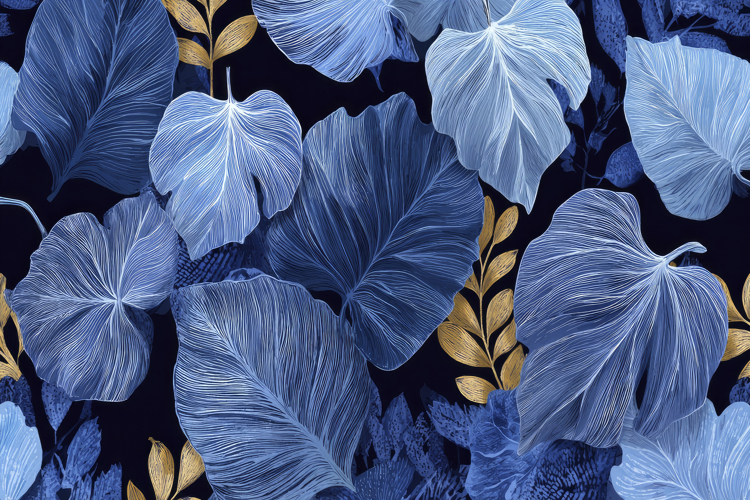 Tropical Leaves Background