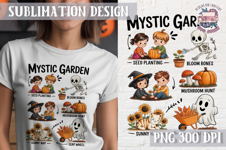 Cute Halloween Clipart PNG Sublimation Cozy Ideas Tshirt