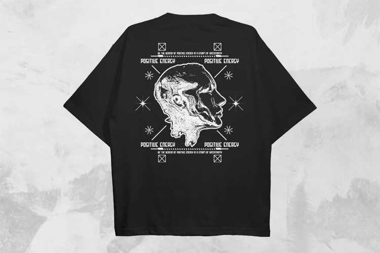 Positive Energy Streetwear PNG T-shirt Design