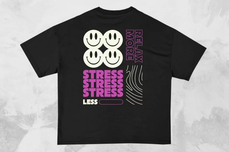 Relax More Streetwear Typography T-shirt Design