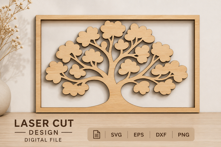 Tree of Life Laser Cut SVG
