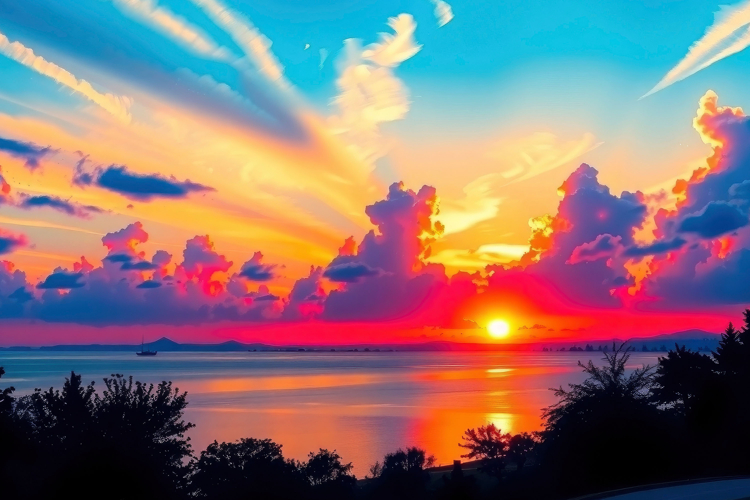 Sunset Background Image 22