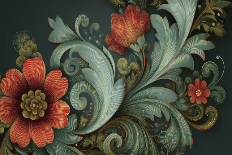 Flowers Background Wallpaper