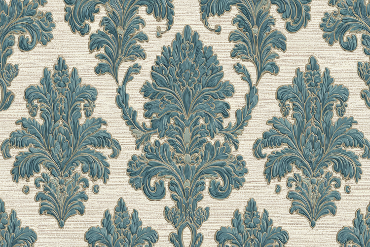 Ornamental Baroque Background Wallpaper