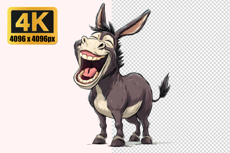 Donkey Clipart Image 15