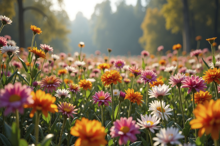 Flowers Background Wallpaper