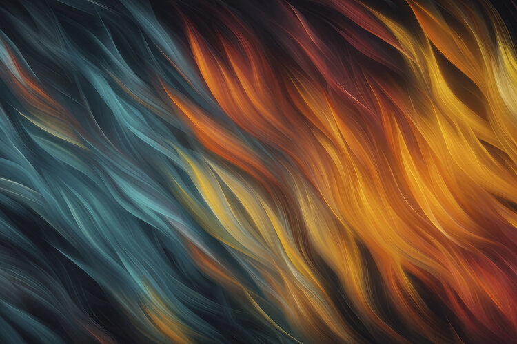 Flowing Wavy Pattern example image 1